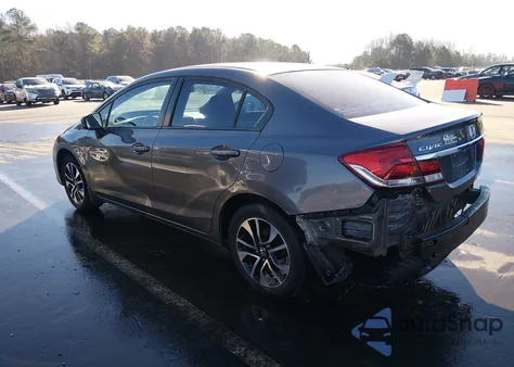 2014 Honda Civic Ex from USA, damaged, VIN 2HGFB2F87EH552614